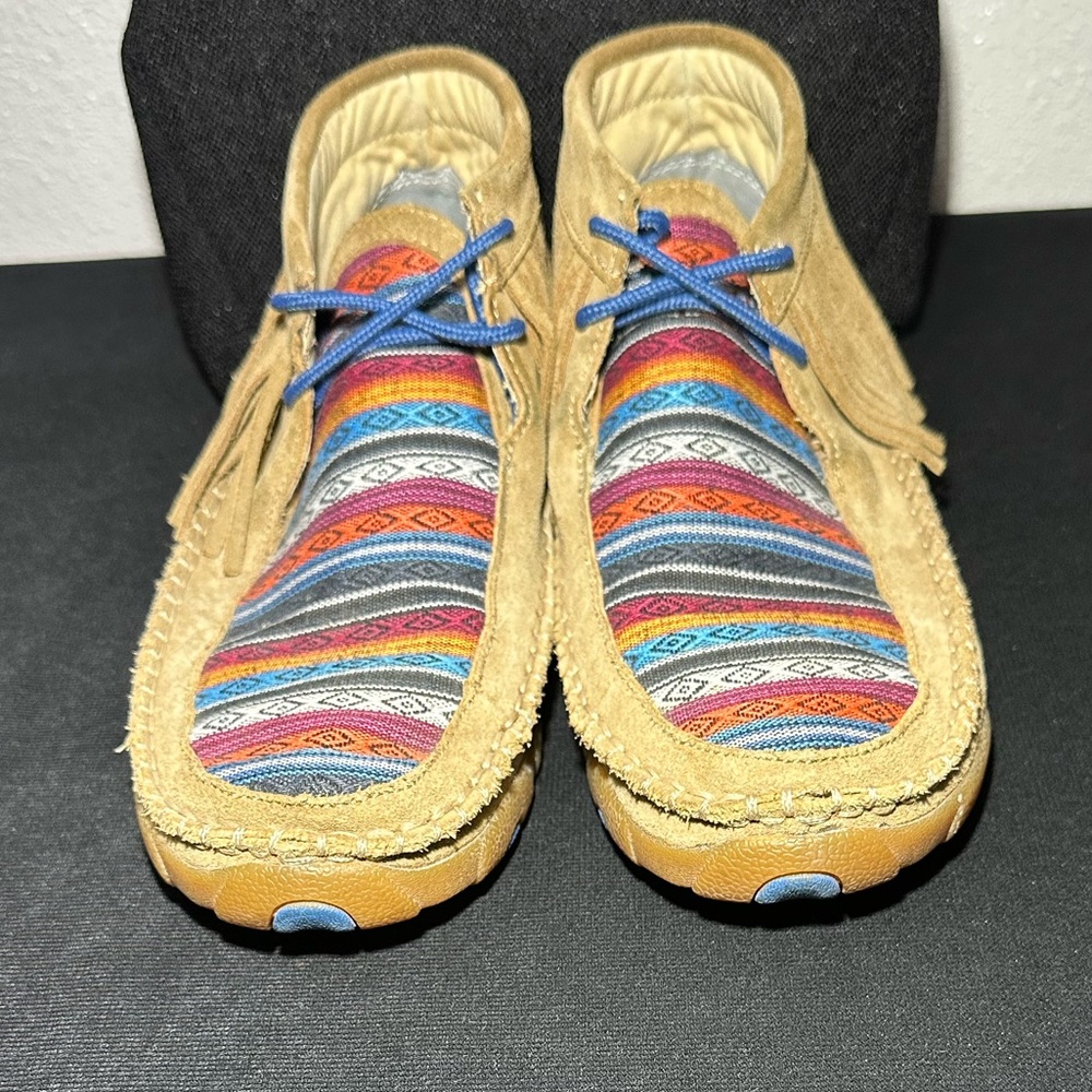 Twisted X WDM0064‎ Serape Fringe moccasins - Picture 4 of 7